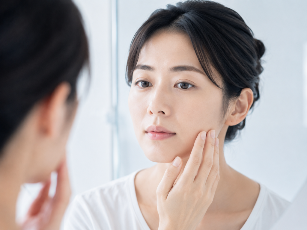 毛穴詰まりのイメージ